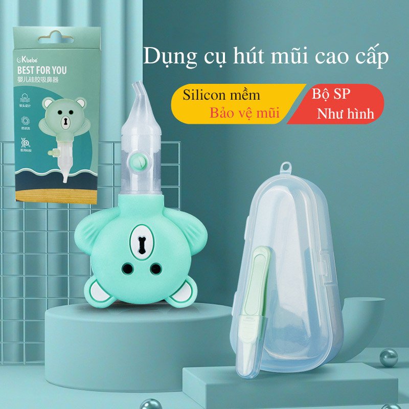 Dụng cụ hút mũi cho bé cao cấp CK Bebe -HM04