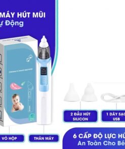 Dụng cụ máy hút mũi cho bé thế hệ mới 6 cấp độ hút sạc pin -HM01