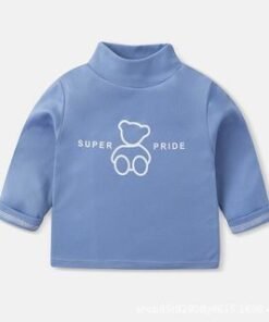 Áo giữ nhiệt , áo cao cổ gấu bé trai bé gái co dãn giữ ấm cho bé