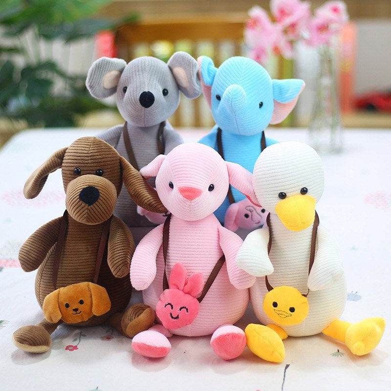 Thú nhồi bông đeo túi cho bé -DC16