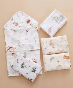 Khăn ủ choàng quấn cho bé