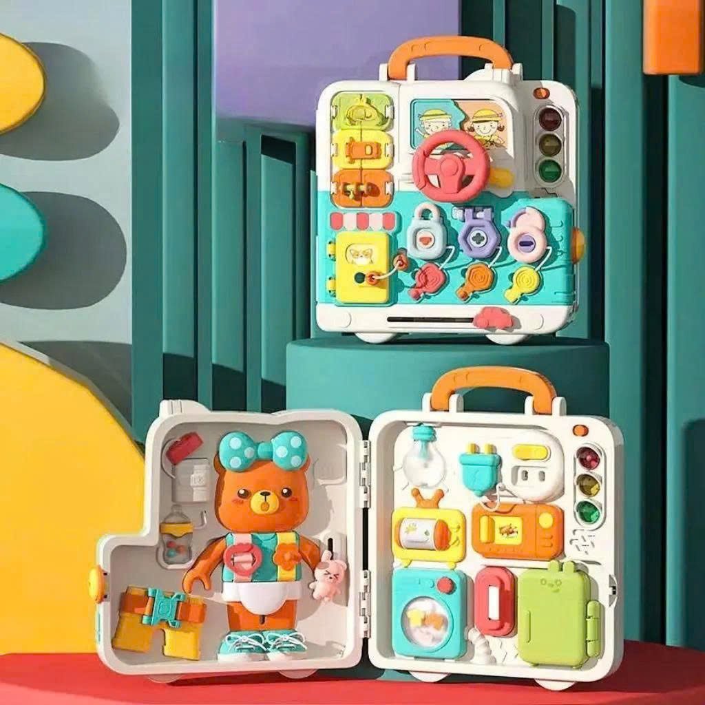 Đồ chơi Vali bận rộn đa năng