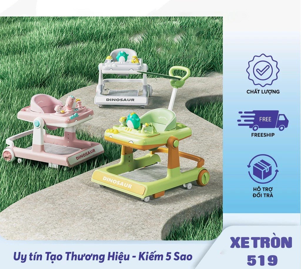Xe Tập đi chữ U cao cấp-XD011